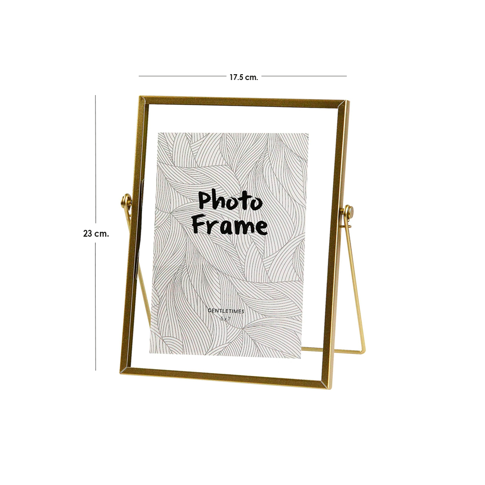 Portarretrato Ilios Innova Metálico Dorado 18x23 cm