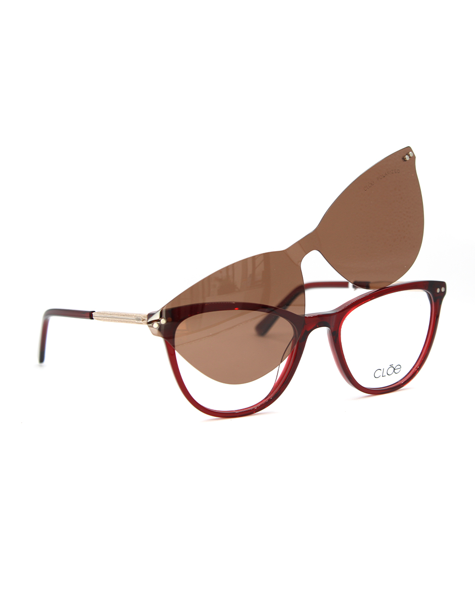 Lentes Armazon de vista Clip Solar Cloe originales para mujer