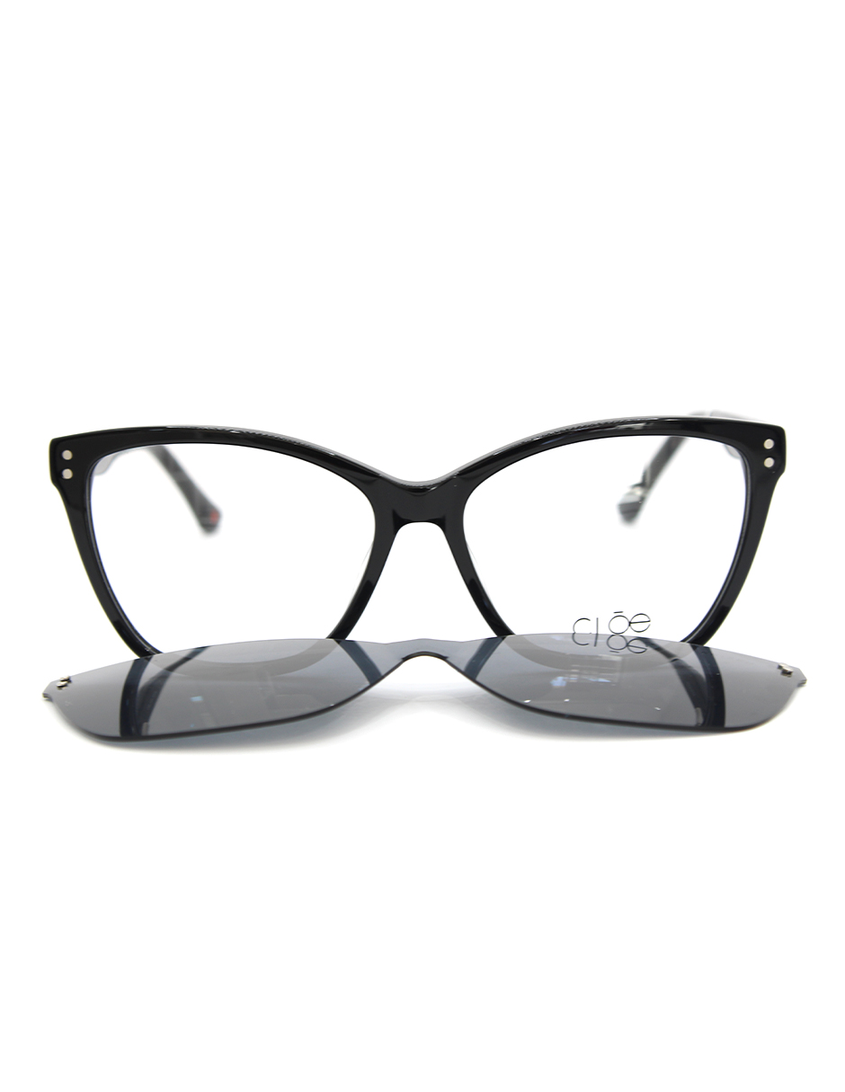 Lentes Armazon de vista Clip Solar Cloe originales para mujer 