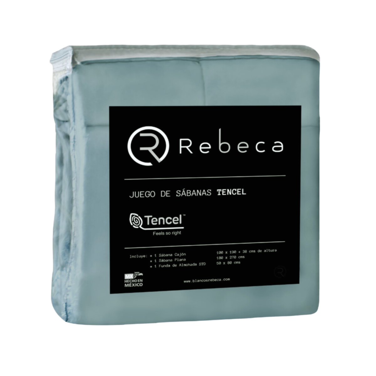 Juego de Sábanas Tencel - Fibra de Eucalipto Ultra-fresco y Ultra-suave - Tamaño King - Color Verde Místico