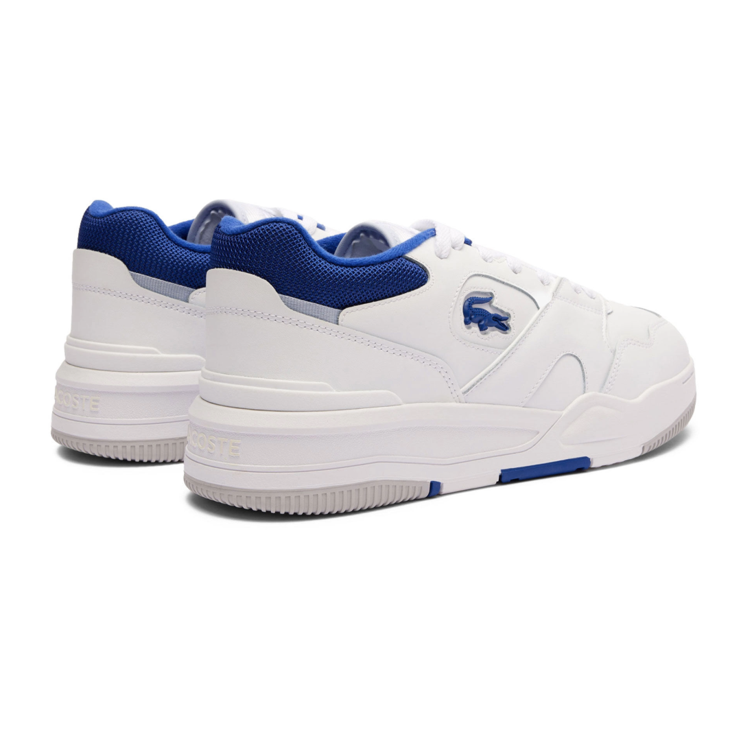 Tenis Para Hombre Lacoste Lineshot 124 2 Sma Piel Blanco.