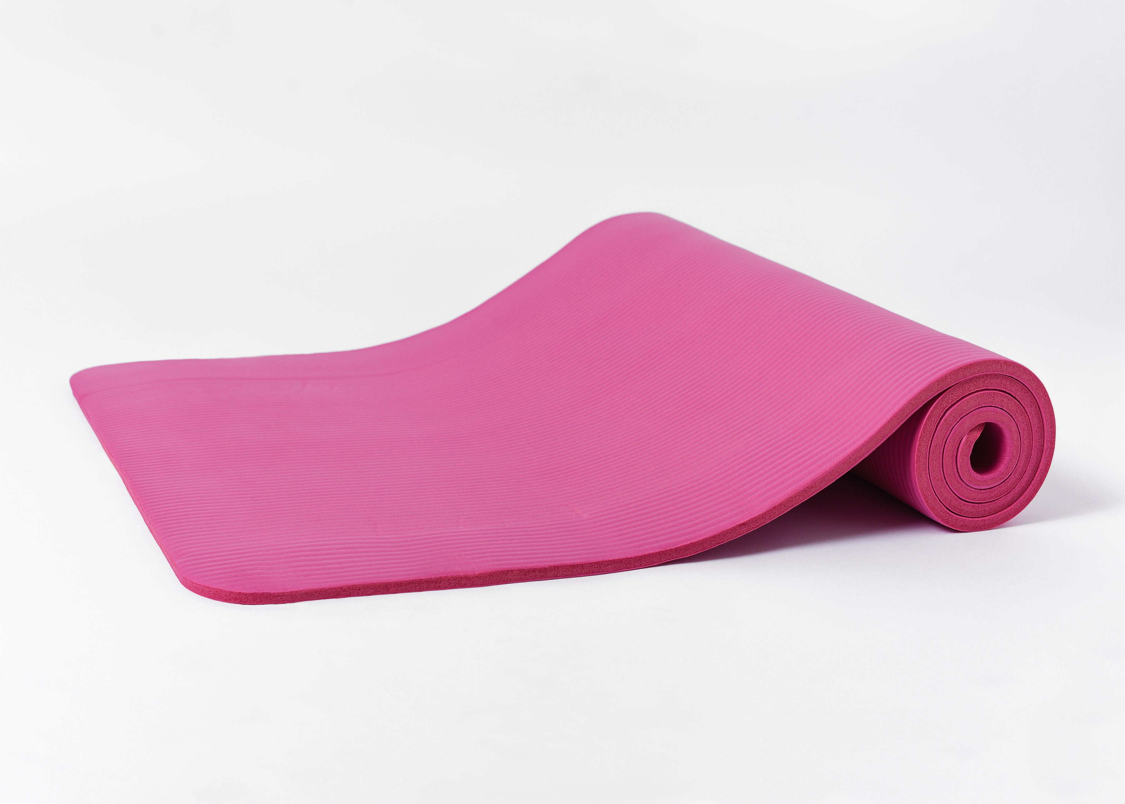 Tapete de Yoga y Pilates 10mm de Grosor Ejercicios para Fitness y Gimnasio Color Rosa Guevara Sports.