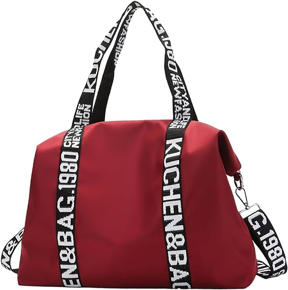 A Bolso Bandolera Mujeres, Impermeable Bolsas Totes para Mujer Alta Capacidad Bolso Multifuncional Correa de Hombro Desmontable Bolsa Crossbody para Mujer para Compras,Trabajo,Acampada,Viajes Cortos.