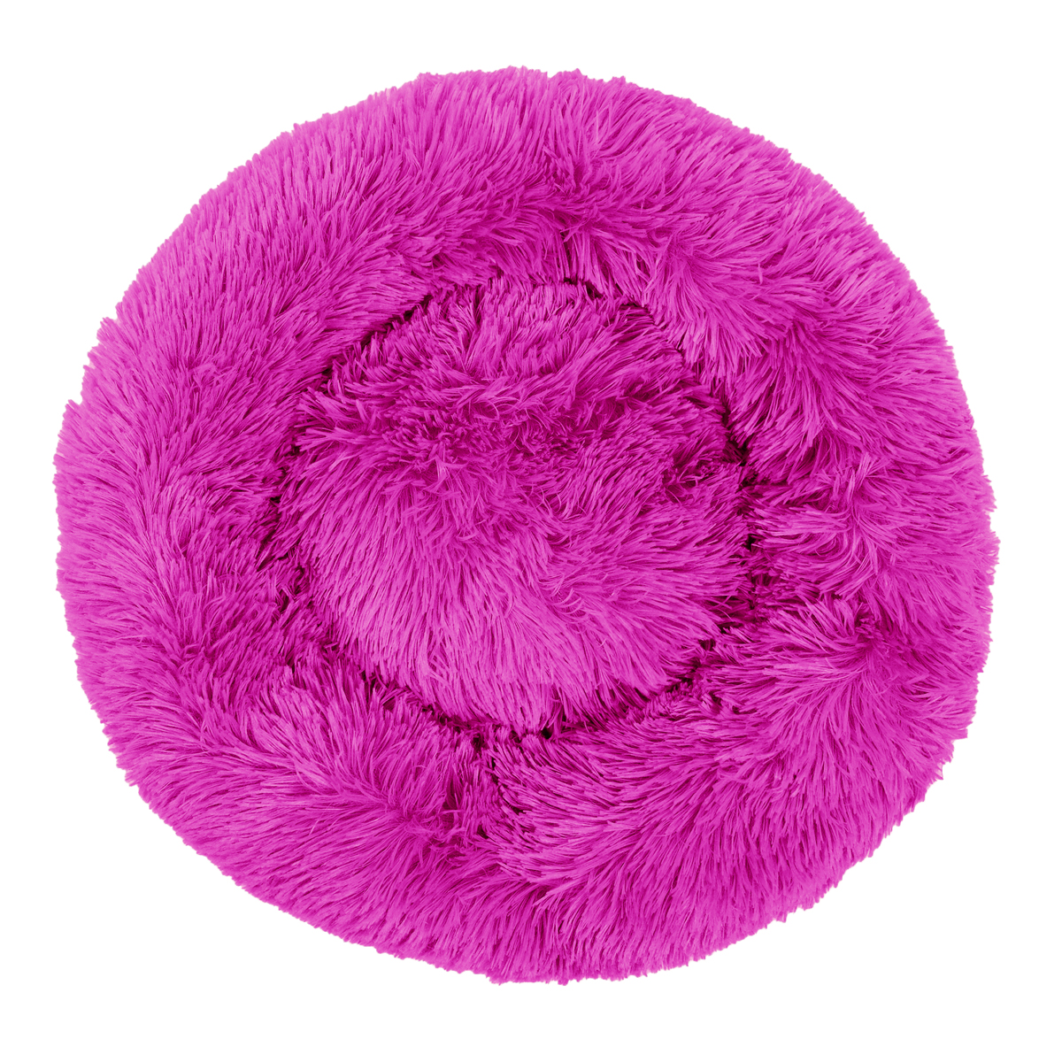 Cama Felpa Lisa Tipo Dona Suave Acolchonada Para Perro o Gato Anti Estres Comoda MOD.-04.