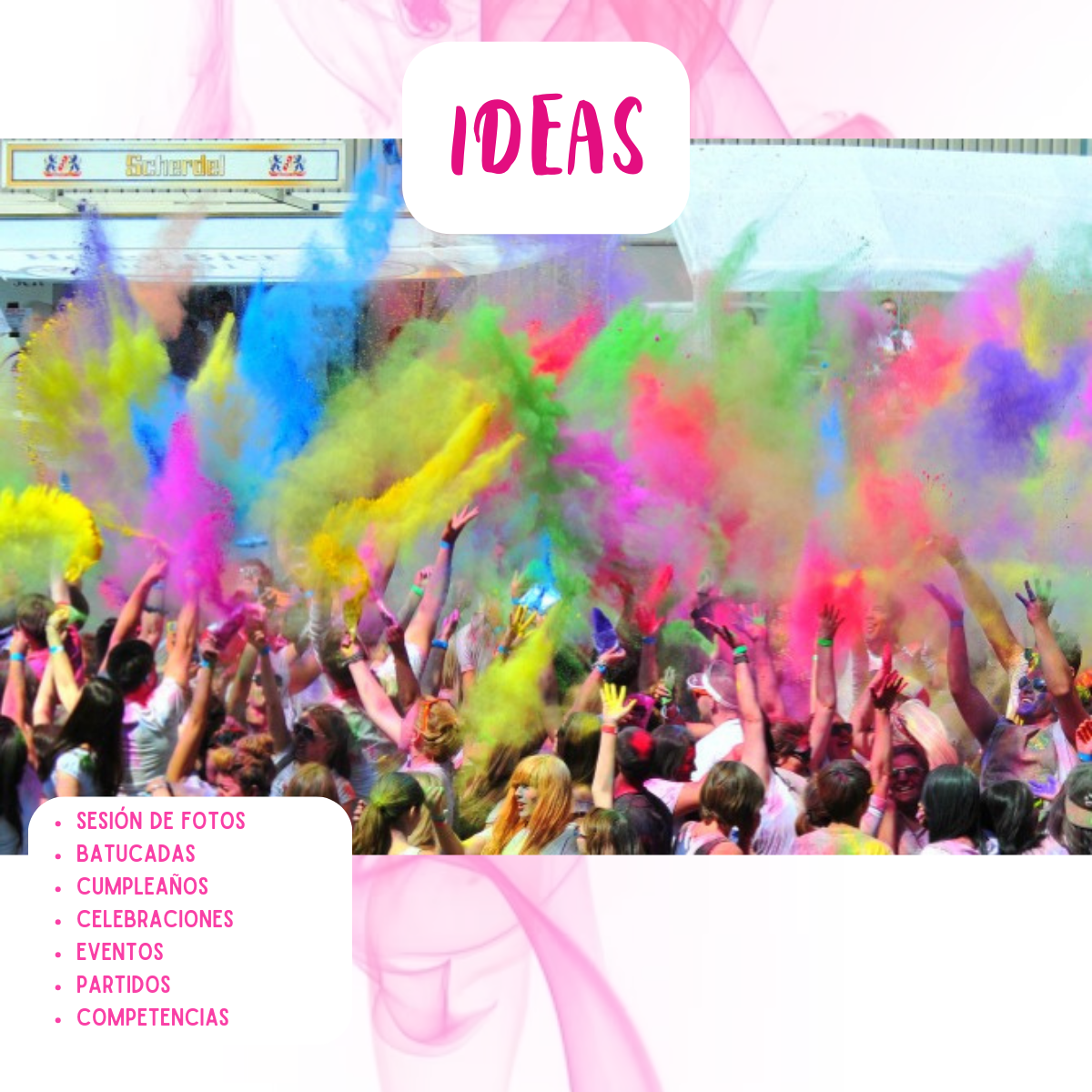 Vengala de humo color rosa sesion fotografica celebración fiesta cumpleaños 10pz.