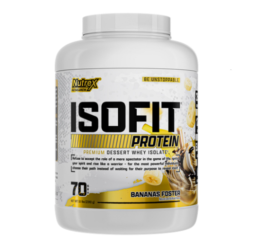 Proteina Iso Fit 2280 gr (70 serv) Banana Foster.