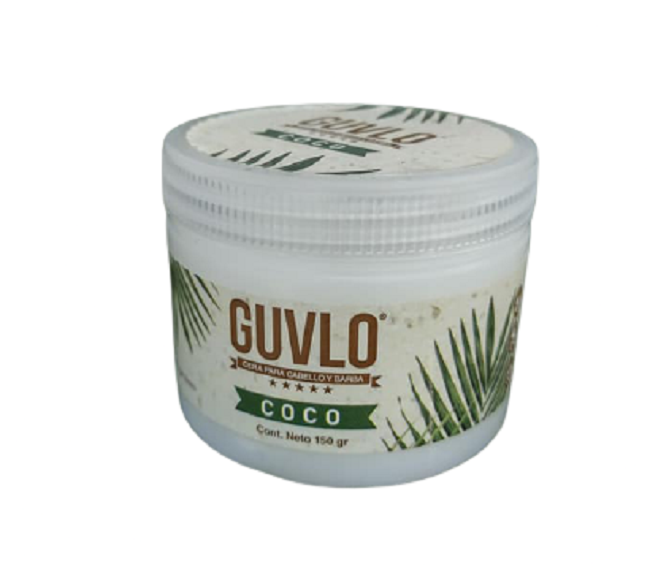 Cera Para Hombre Guvlo, Cabello Barba Y Bigote 150 Gr Coco