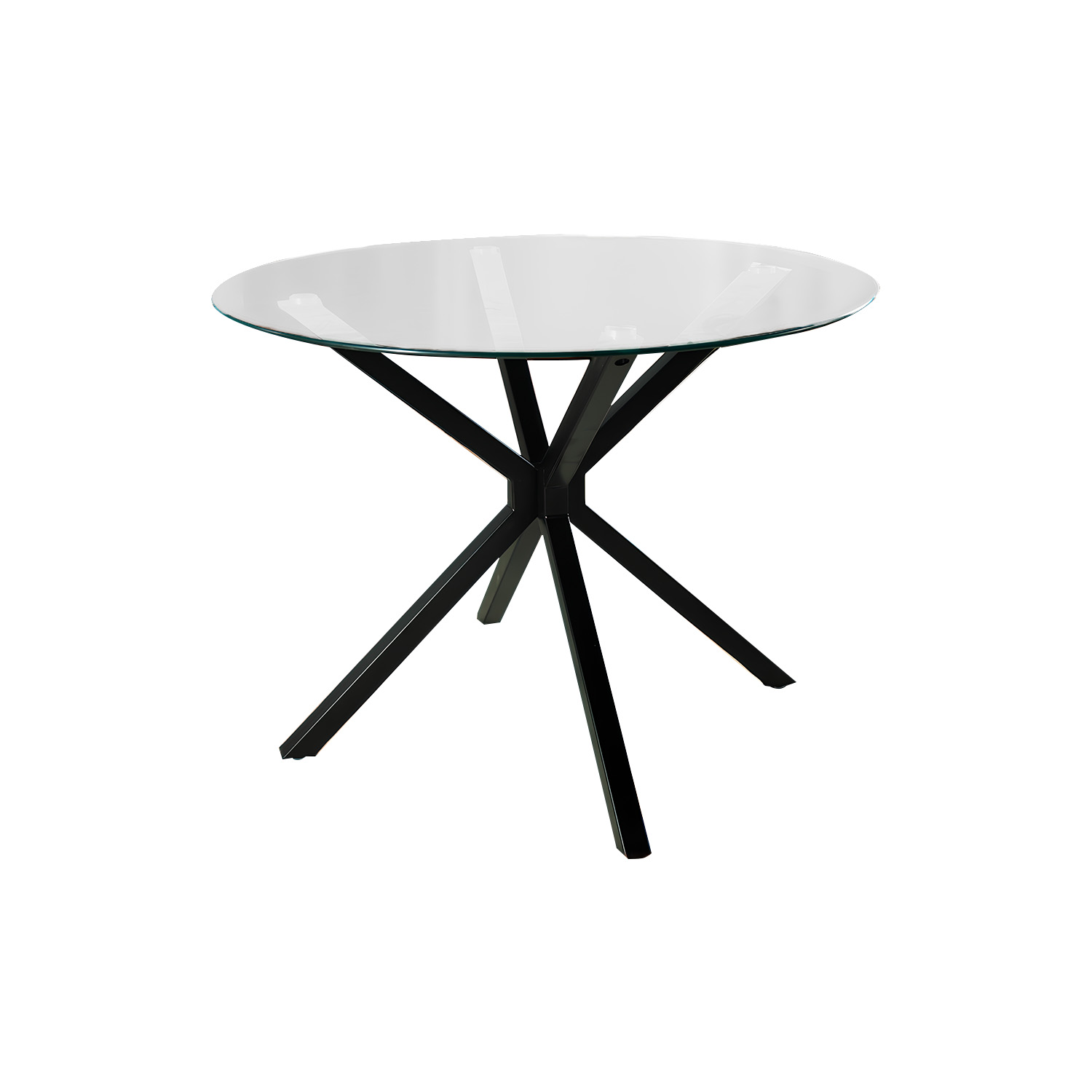 Mesa de Comedor Cristal Templado Elegante Bossa Serena.