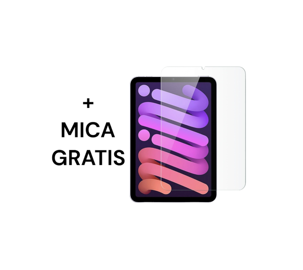 Funda Protectora Infantil con Bracitos más Mica de Cristal Gratis para Tablet iPad 10 10.9" Color Rosa.