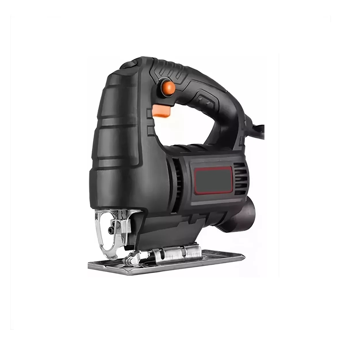 Sierra Caladora Profesional 6 Vel 2800 Rpm De Madera, Metal negro