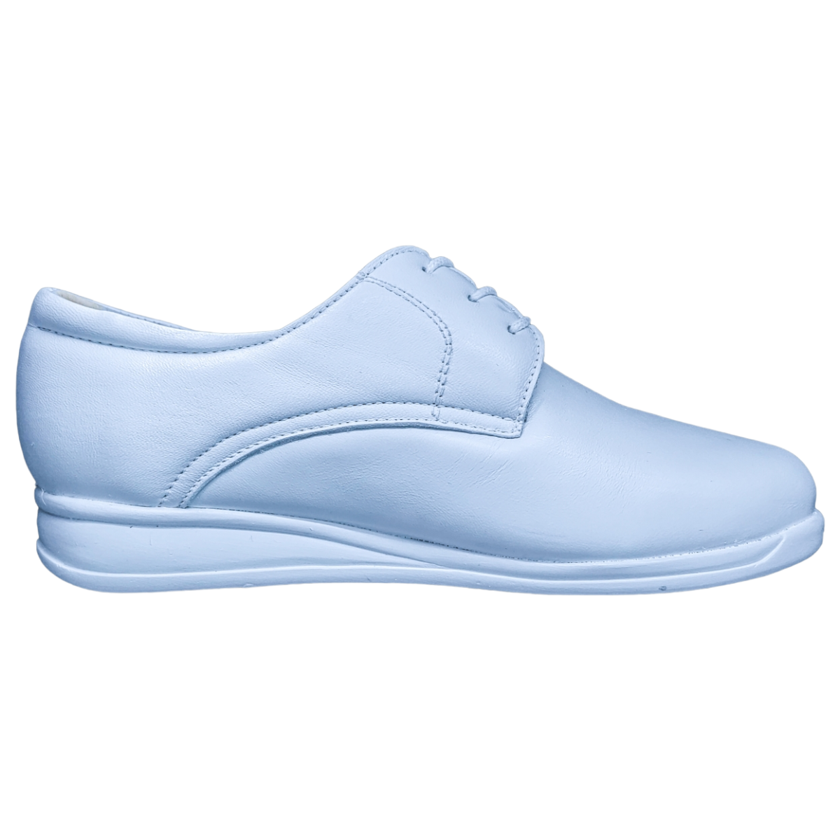 Zapato Enfermería Clínico Hotelero Cómodo Piel Blanco BE30.