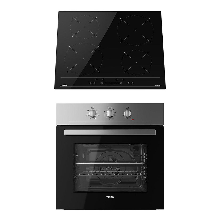 Combo Horno y Parrilla Eléctricos Teka Pack Duo InduHorno IBHE 641 715 de 60 cm.
