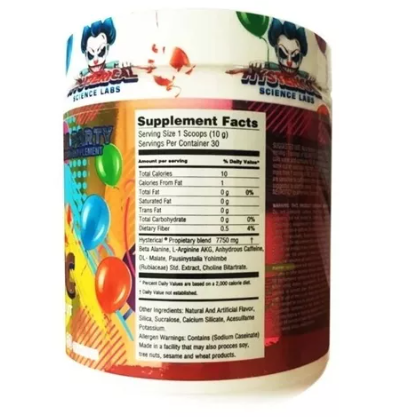 Pre Entreno Neurotic Hysterical 30 serv Ponche .