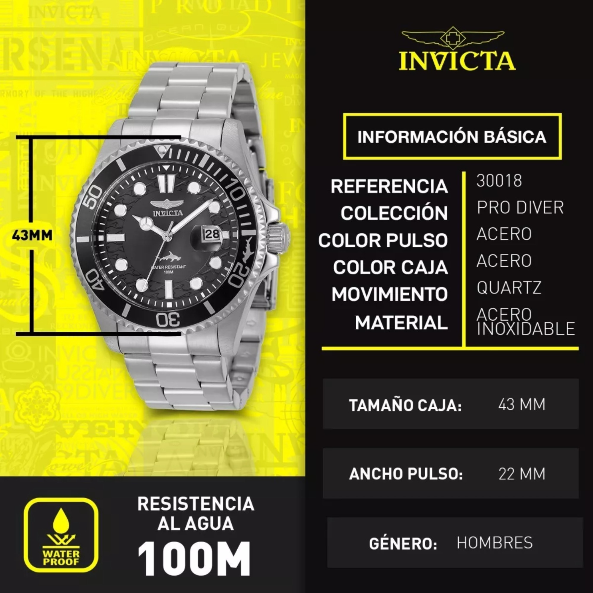 Invicta pro diver 30018 best sale