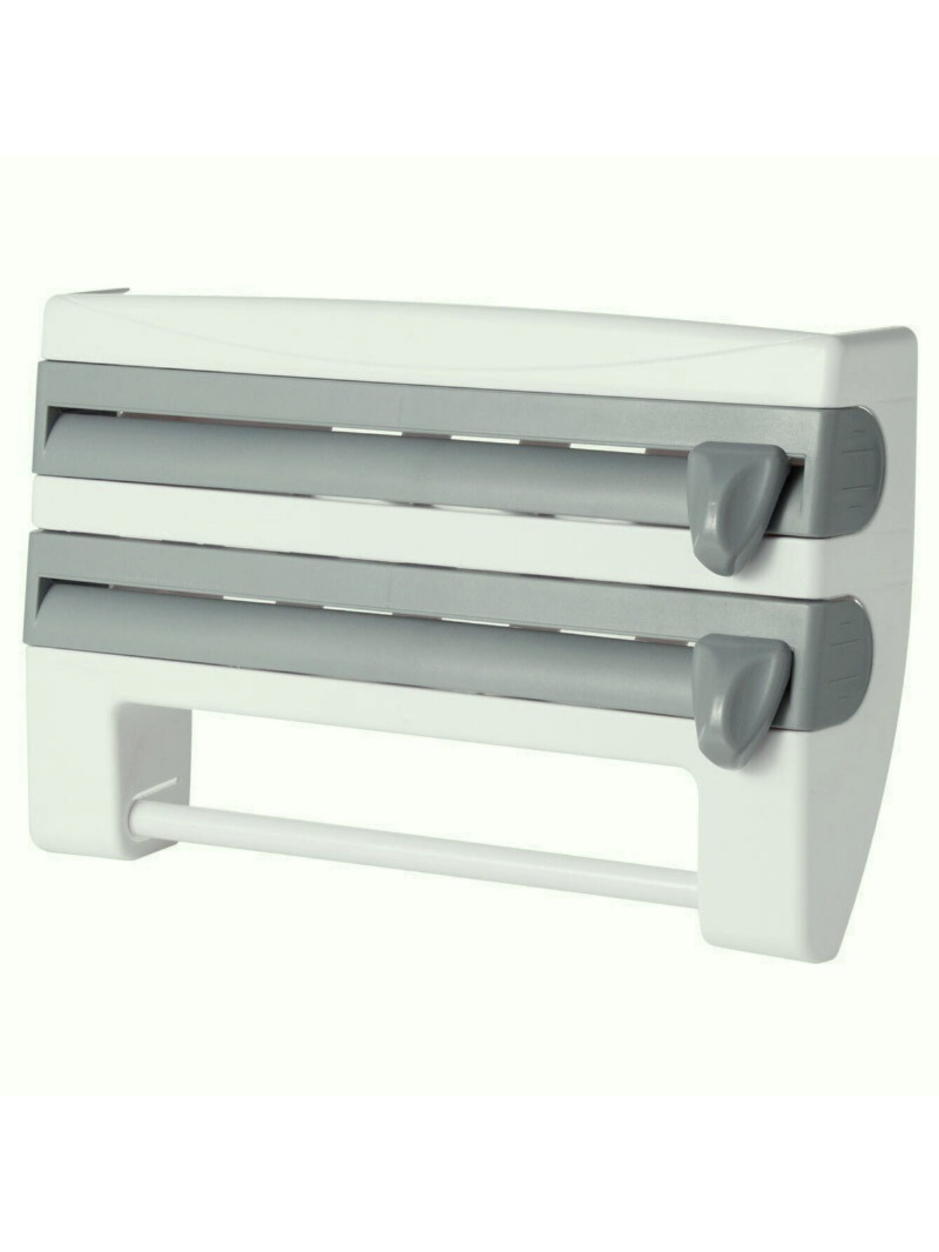 Dispensador Organizador 3 En 1 Servitoalla Papel Aluminio Playo Cocina.