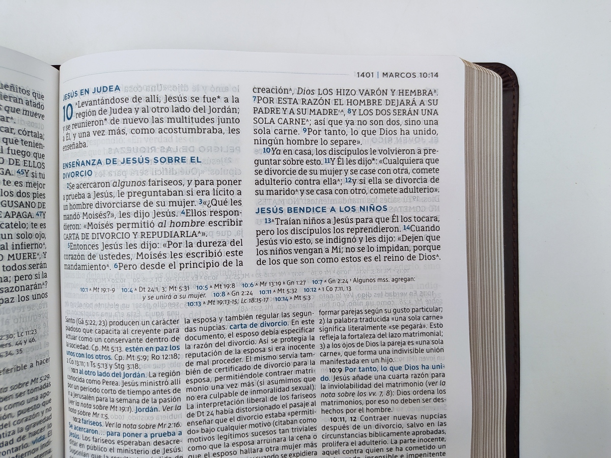 Biblia NBLA De Estudio MacArthur, Símil Piel, Café