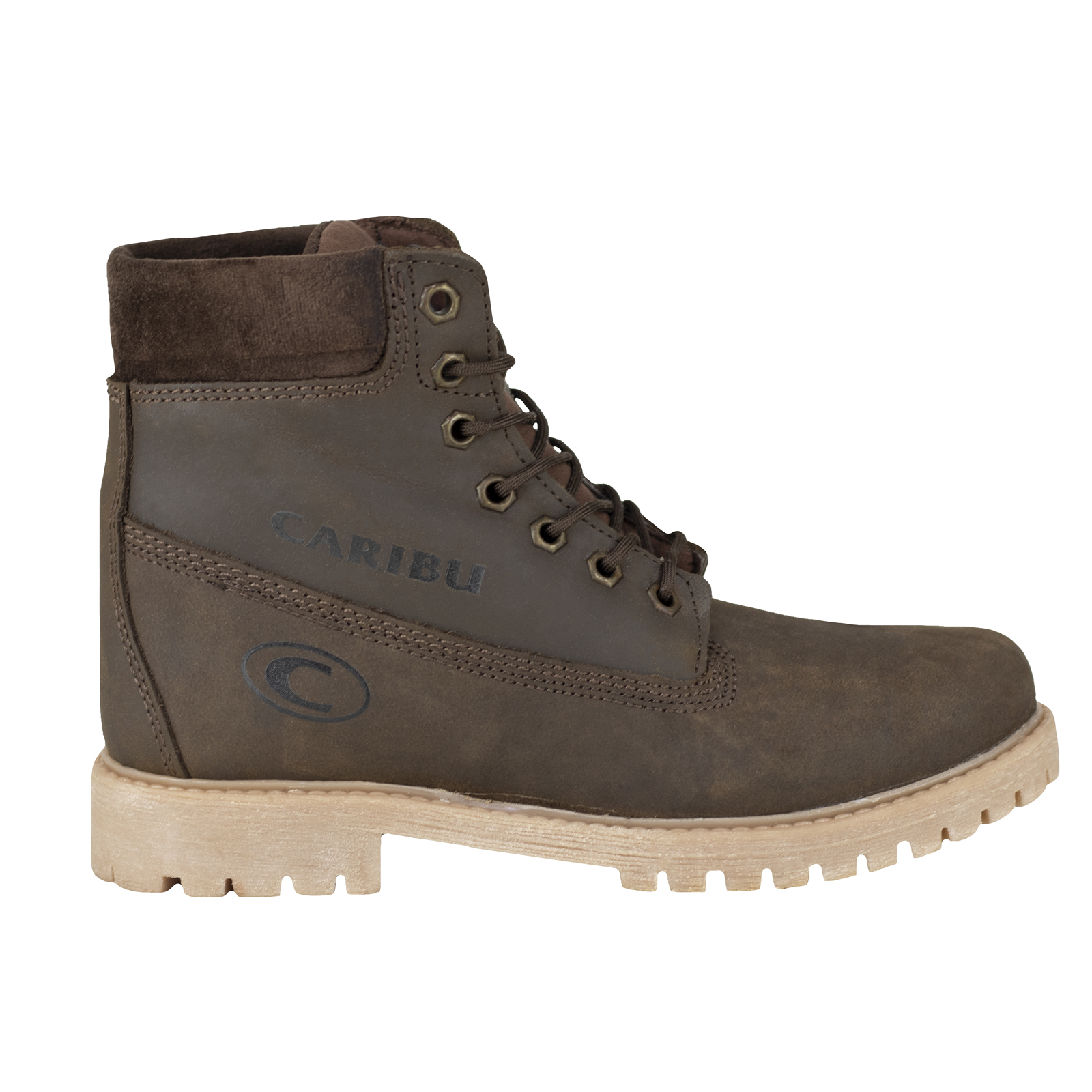 Botas Urbanas Mujer Caribu Confort Tipo Montaña 784-s Café