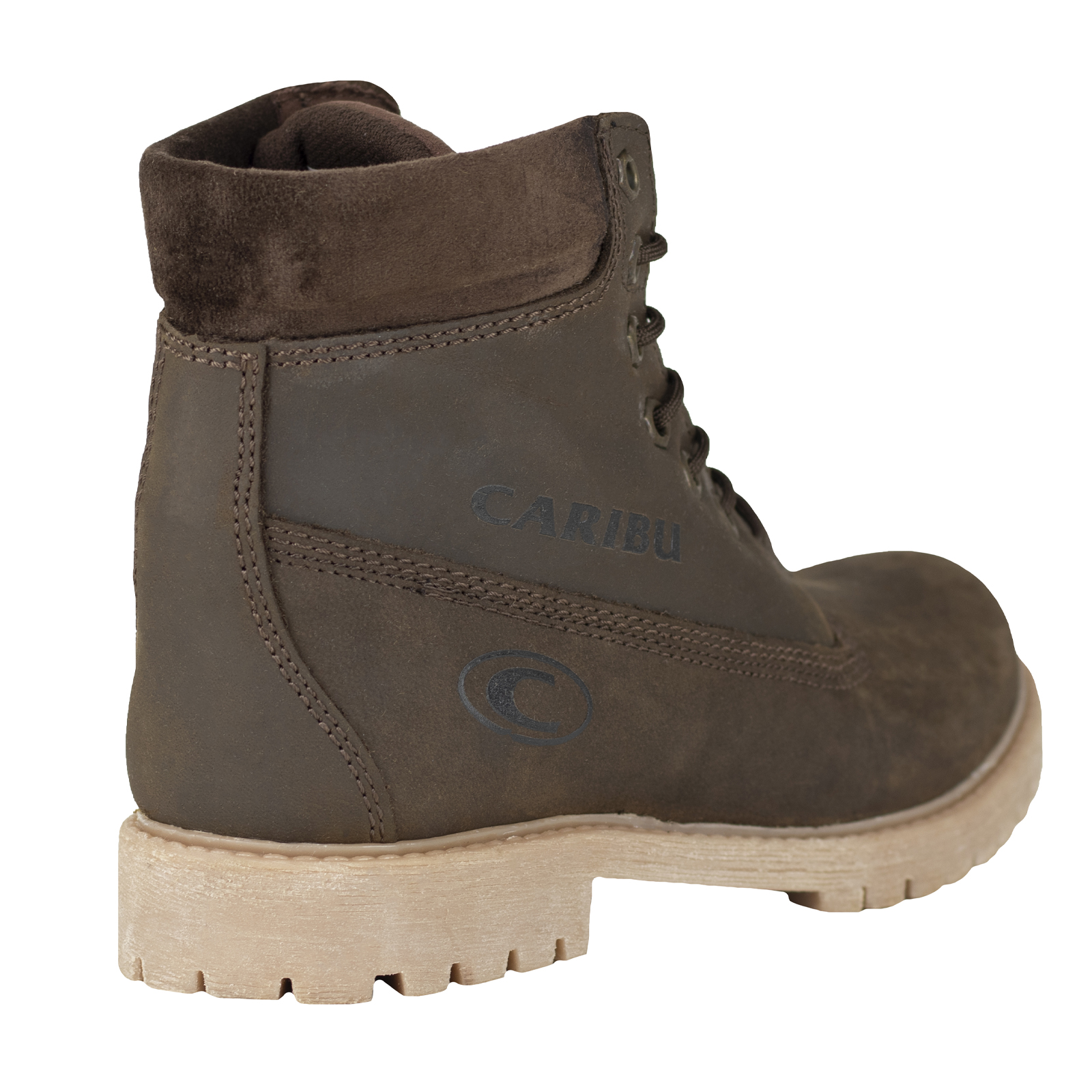 Botas Urbanas Mujer Caribu Confort Tipo Montaña 784-s Café