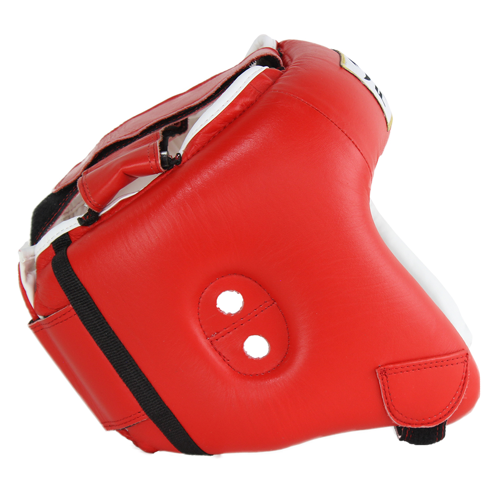 Careta de Piel Oficial para Competencias Olímpicas Rojo Fire Sports