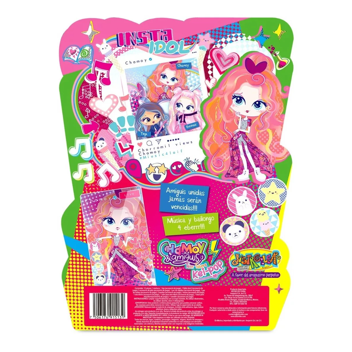 Distroller Chamoy Kei Pop Teen Tokers Multicolor