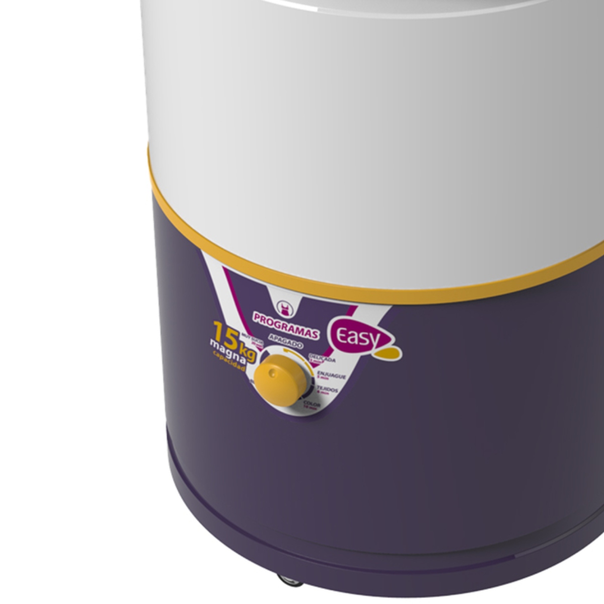 Lavadora Redonda Easy LRE15M 15KG Manual Morada ORTY ENTREGA SÓLO VÁLIDA EN LA CIUDAD DE MÉXICO Y ZONA METROPOLITANA