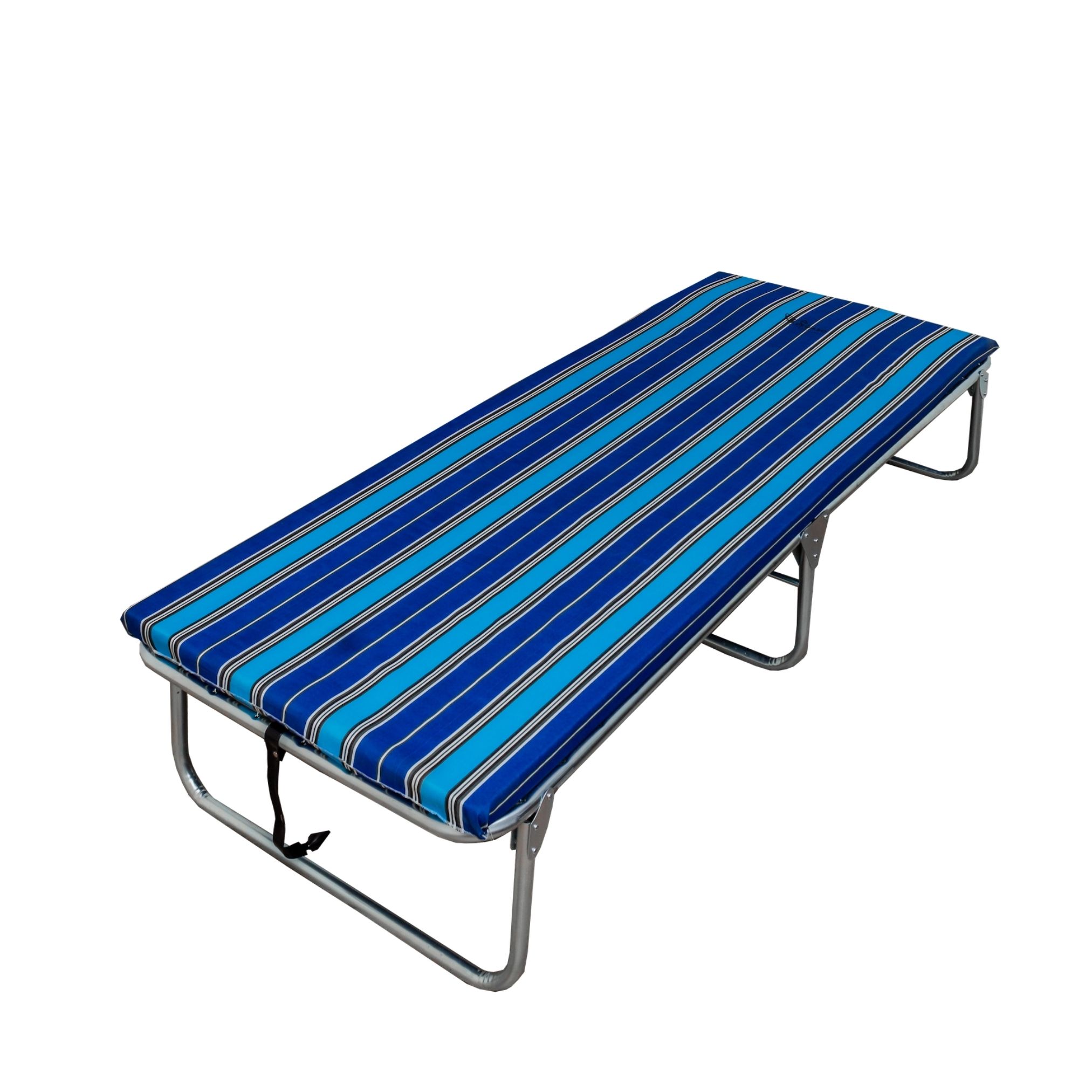 Catre Camastro Plegable de Maya Metálica con Colchón De 4 cm. Pegaso .