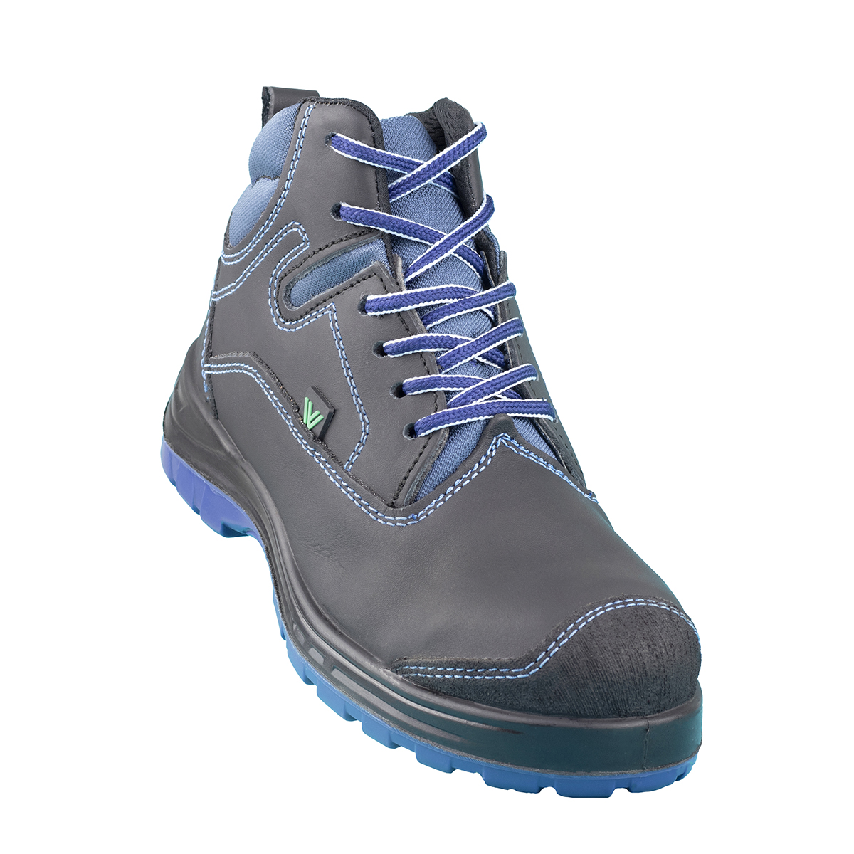 Bota Dieléctrica Hombre Industrial Van Vien Casquillo BLUAKLN3D Negro.
