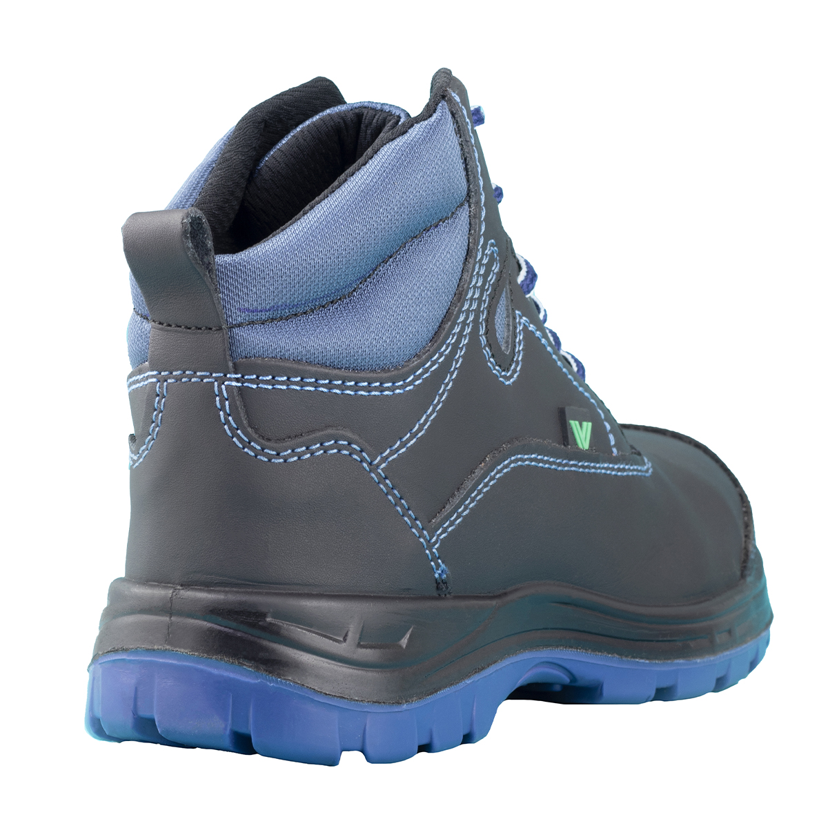 Bota Dieléctrica Hombre Industrial Van Vien Casquillo BLUAKLN3D Negro.