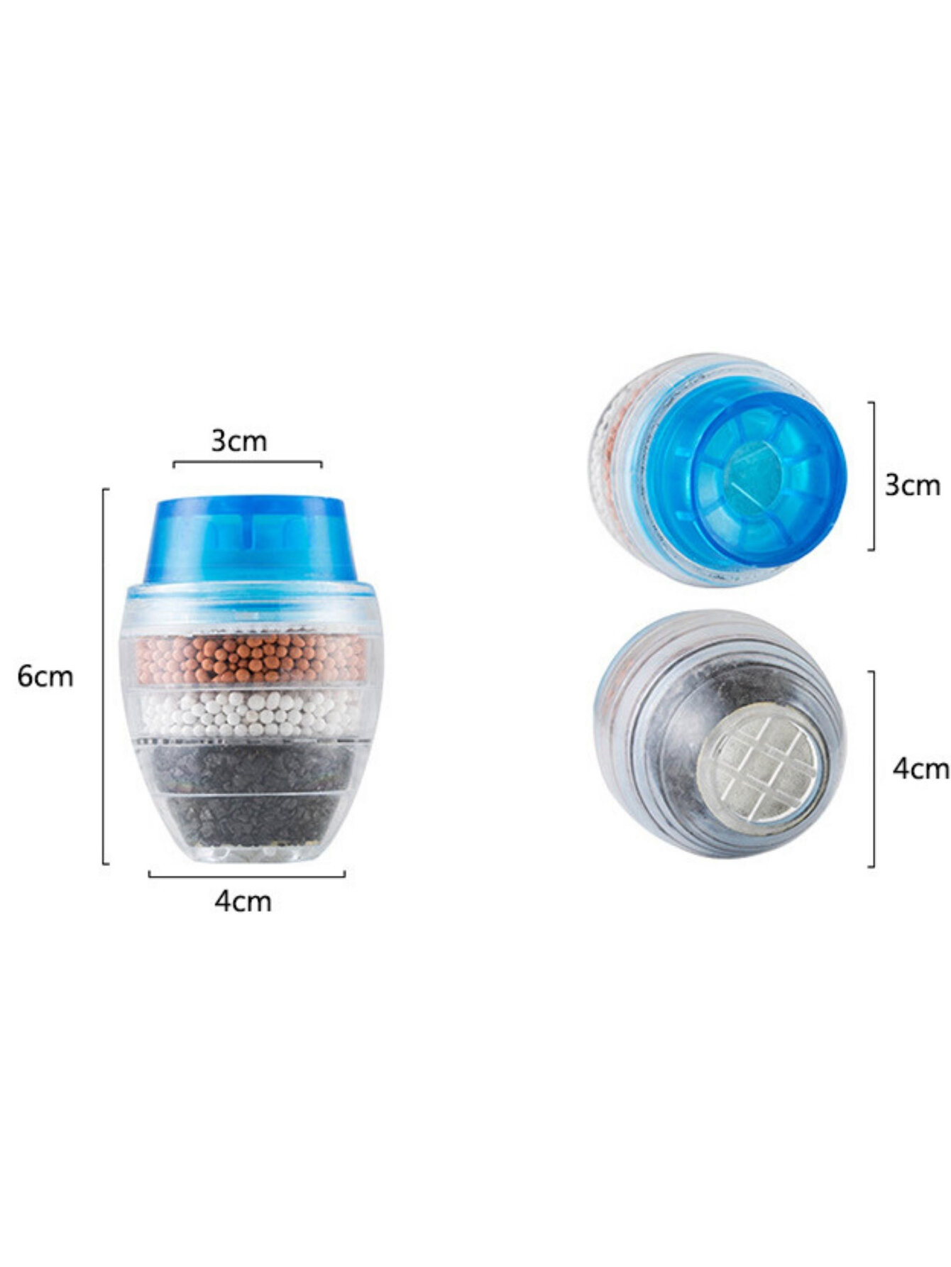 Mini Filtro Purificador de Agua Para Grifo (2piezas)