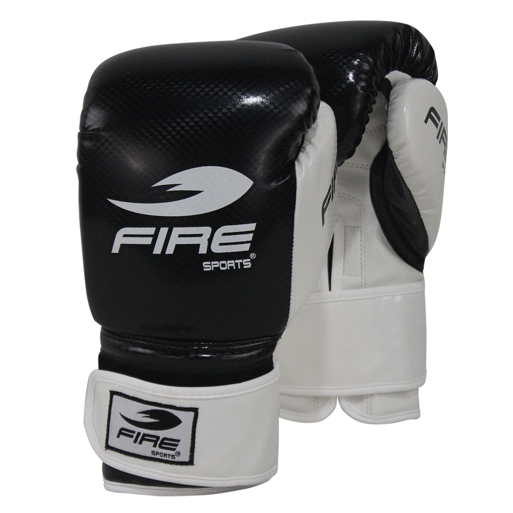 Guantes de Box Fire Sports PVC Boxing Diseño Calavera 12oz y 14oz