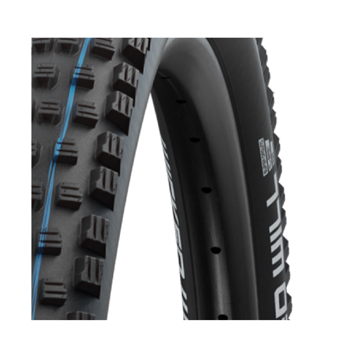 Llanta 29X2.40 Montaña Wicked WILL Negro Doblable Schwalbe