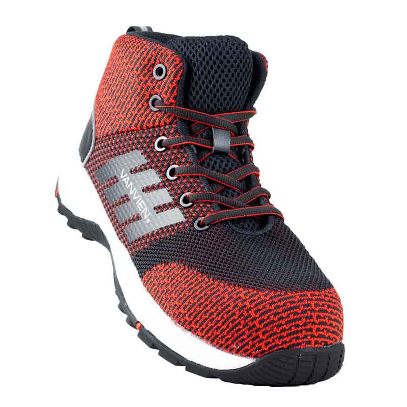 Zapato Industrial Botas Van Vien Suela Roja Tenis Industrial