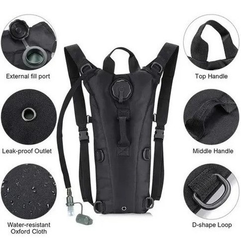 Mochila Hidratante Bolsa Agua 3l Bicicleta Camper