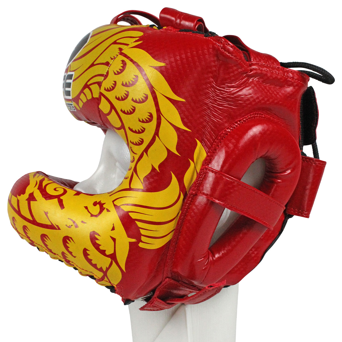 Careta de barra de PVC Fire Sports para box con diseño Dragón