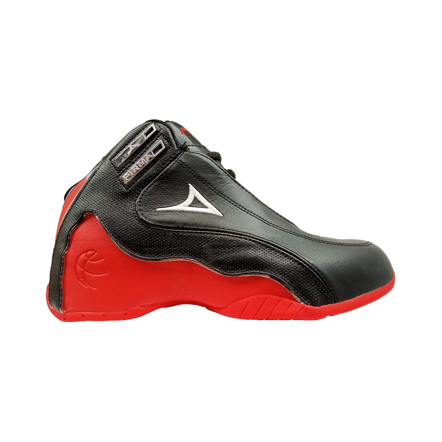 Tenis Pirma Basketball 767 Negro Rojo Deportivos Para Caballero.