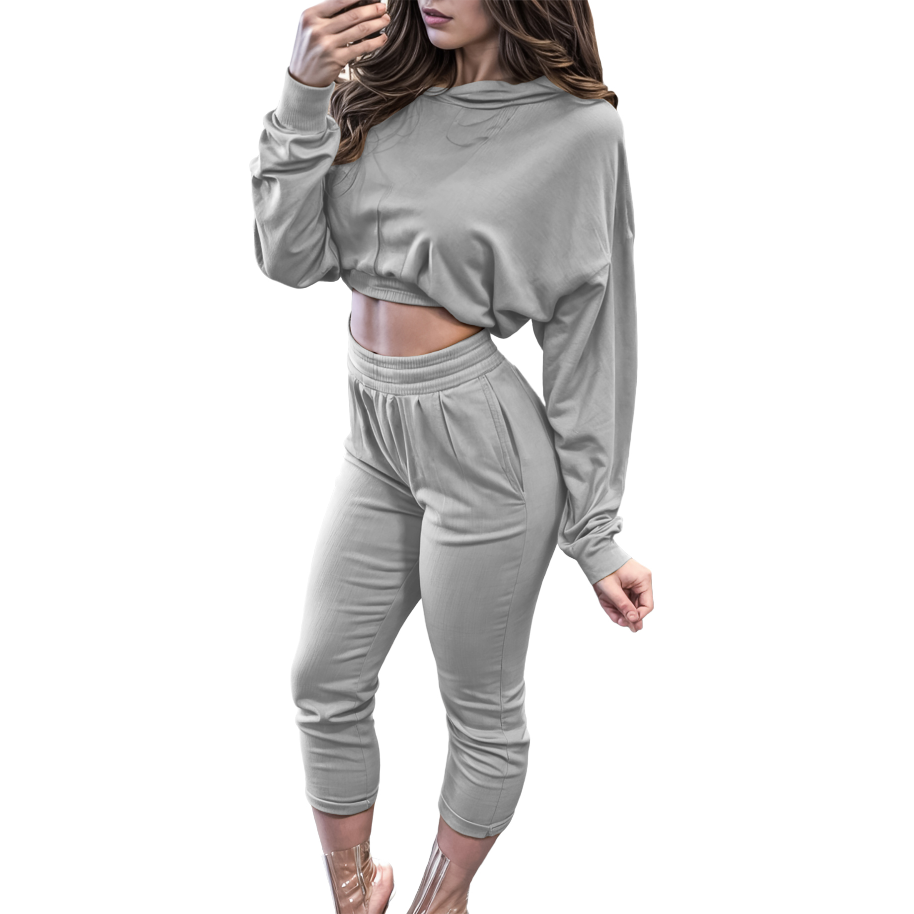 Conjunto de moda casual dama mujer xally 18D.