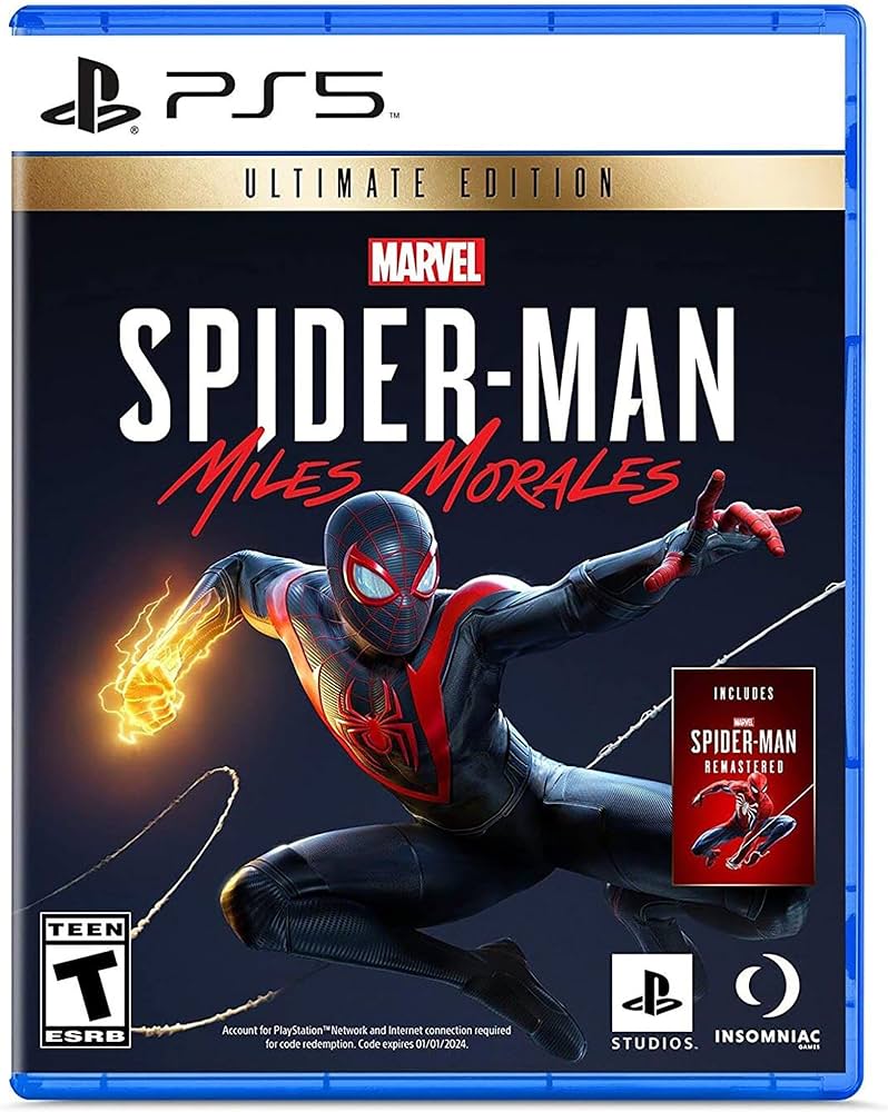 PS5 Juego Marvel's Spider Man Miles Morales Ultimate Edition