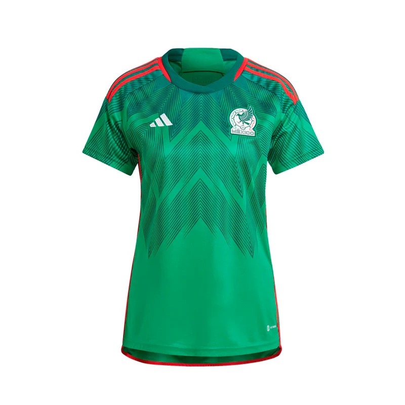 Jersey Original Dama Adidas de la Selección Mexicana local mundial