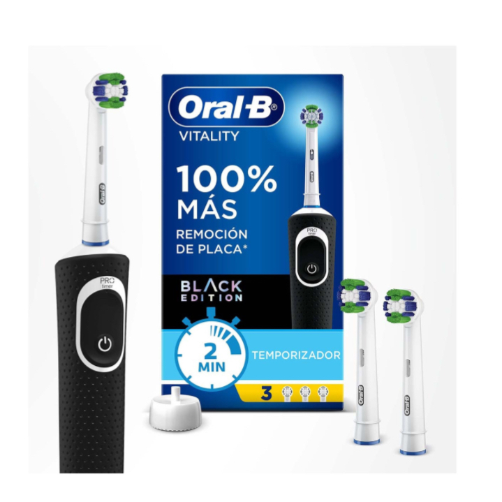 Cepillo De Dientes Eléctrico Oral-b Vitality 100+3 Repuestos.