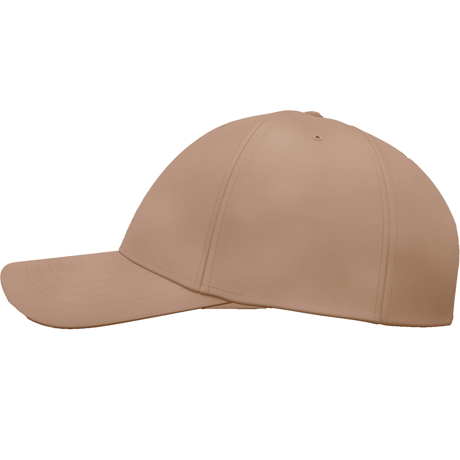 Gorra Ajustable Beige, Color Liso, Beisbol, Sombrero, Tennis, Correr, Fitness, Uso Diario