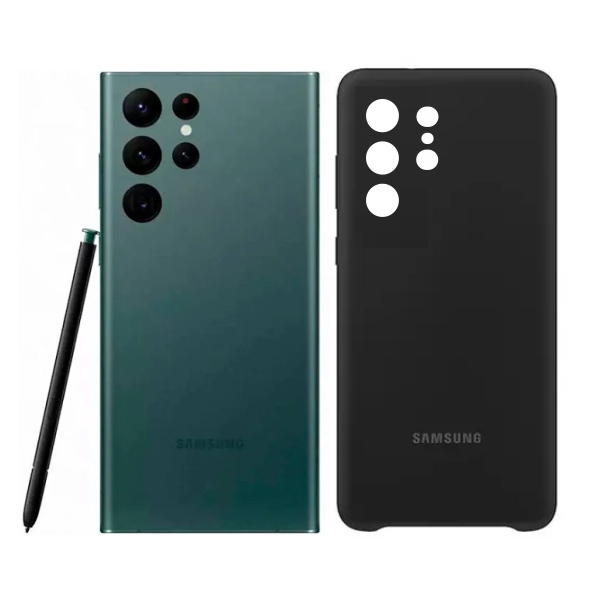 Samsung Galaxy S22 Ultra Verde 512GB Almacenamiento, 12GB RAM, Reacondicionado.