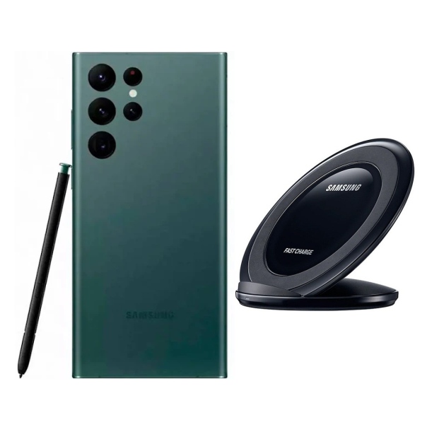 Samsung Galaxy S22 Ultra Verde 512GB Almacenamiento, 12GB RAM, Reacondicionado.