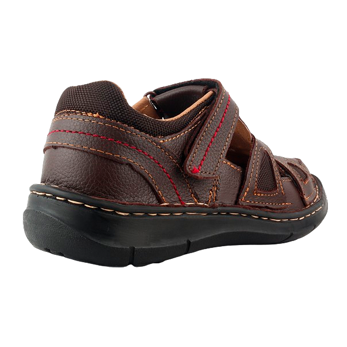 Huarache Hombre Sandalia 100 Piel Comodo Playa 220 c Cafe