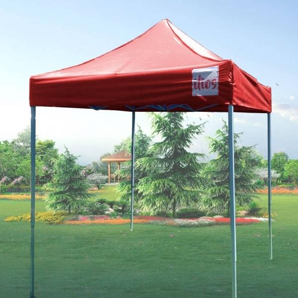 Toldo Plegable 2x2 Acero Reforzado Uso Rudo 100%impermeable .