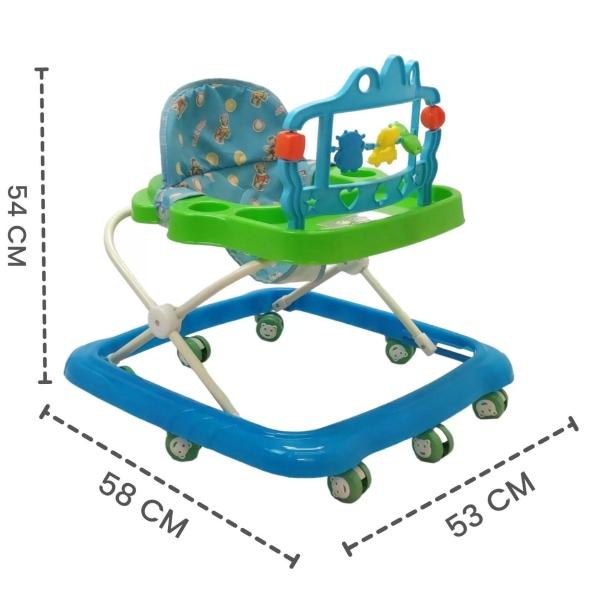 Andadera para Bebe Economica con Juguetero Y Musical  - Verde