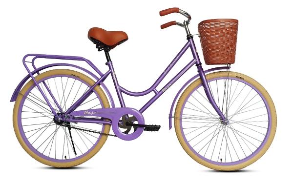 Bicicleta Black Panther Maja Vintage Rodada 26 Morado