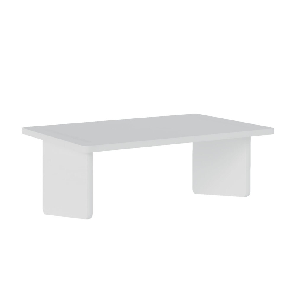 Escritorio Mesa De Computo Bertolini Portátil Blanca.