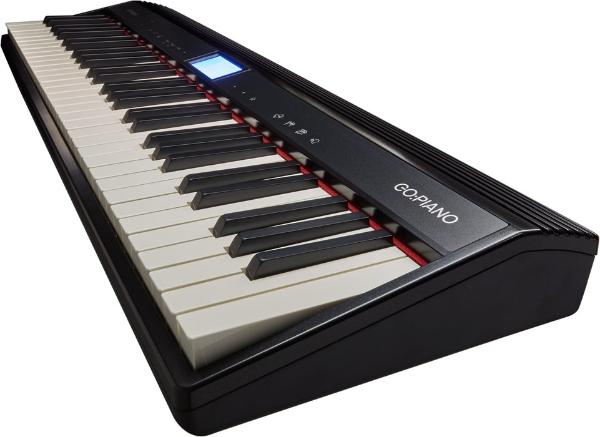 Piano Digital Portátil 61 Teclas Roland GO 61P-Negro