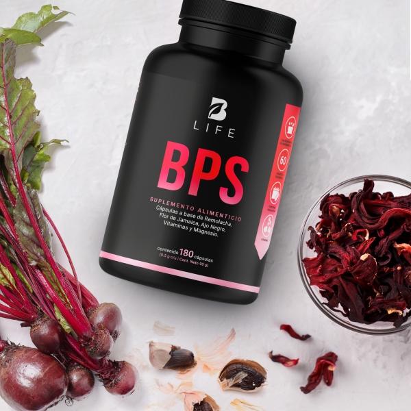 Soporte Para La Hipertensión Arterial De 180 Cápsulas. Blood Pressure Support B Life