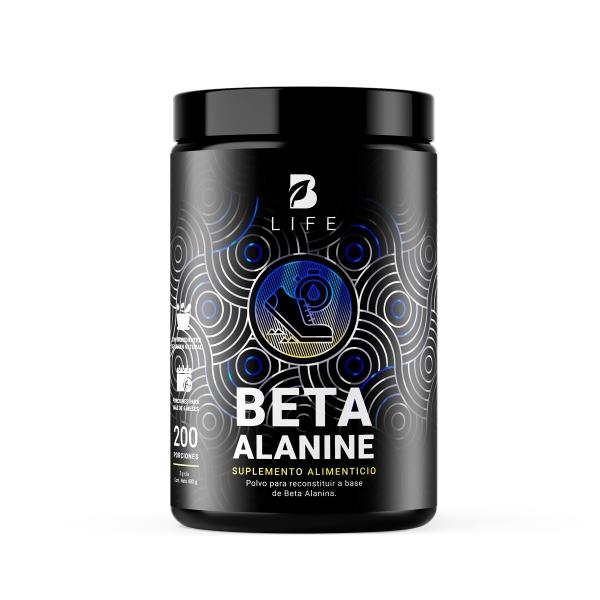 Beta Alanina De 400gr Con 200 Servicios. Beta Alanine B Life